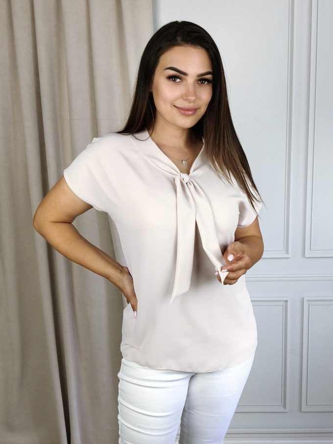 Blouse with binding