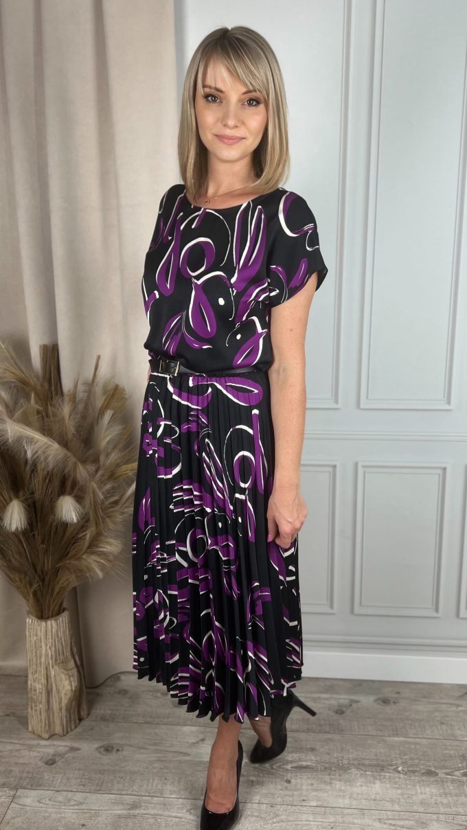 Pleated dress