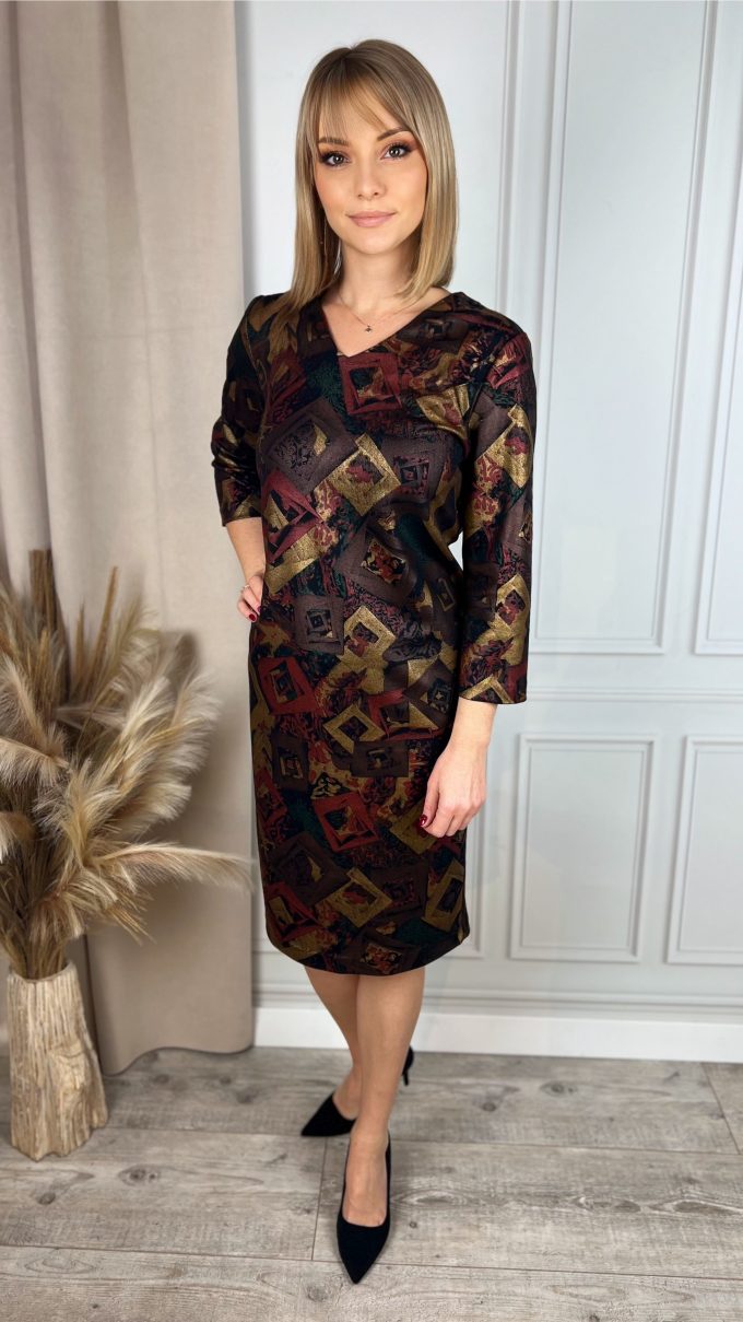 Patterned dress